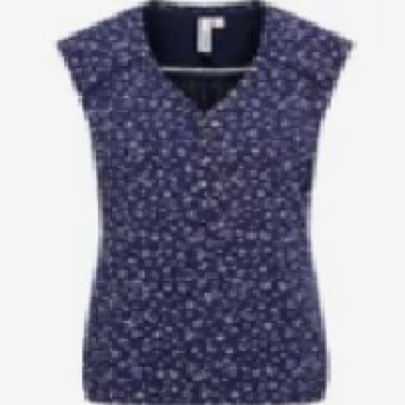 Ragwear (Vegan) - Saltty Print Tank Top - 2000 Midnight (Navy)- Small - NWT - Picture 3 of 3